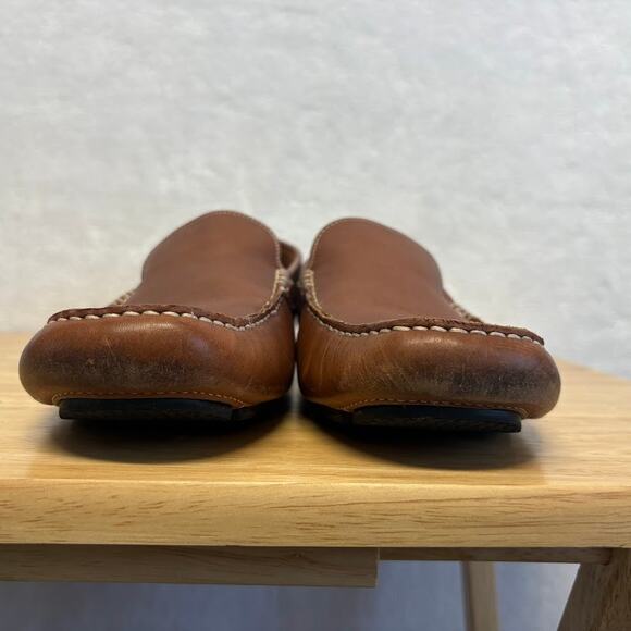 Cole Haan Venetian Brown Leather Slip On Driving Loafer Shoe Mens Size 9.5 - Picture 4 of 12